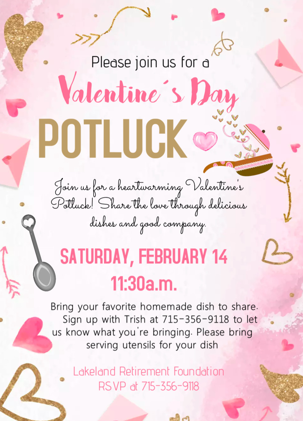 Valentine's Day Potluck